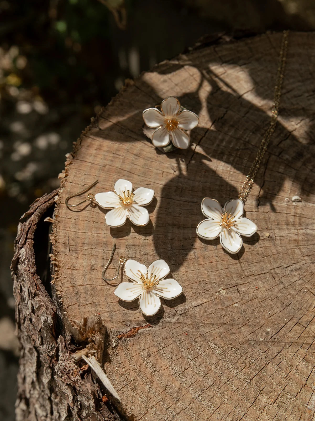 Pin Fleur Blanche P118, Nach Bijoux