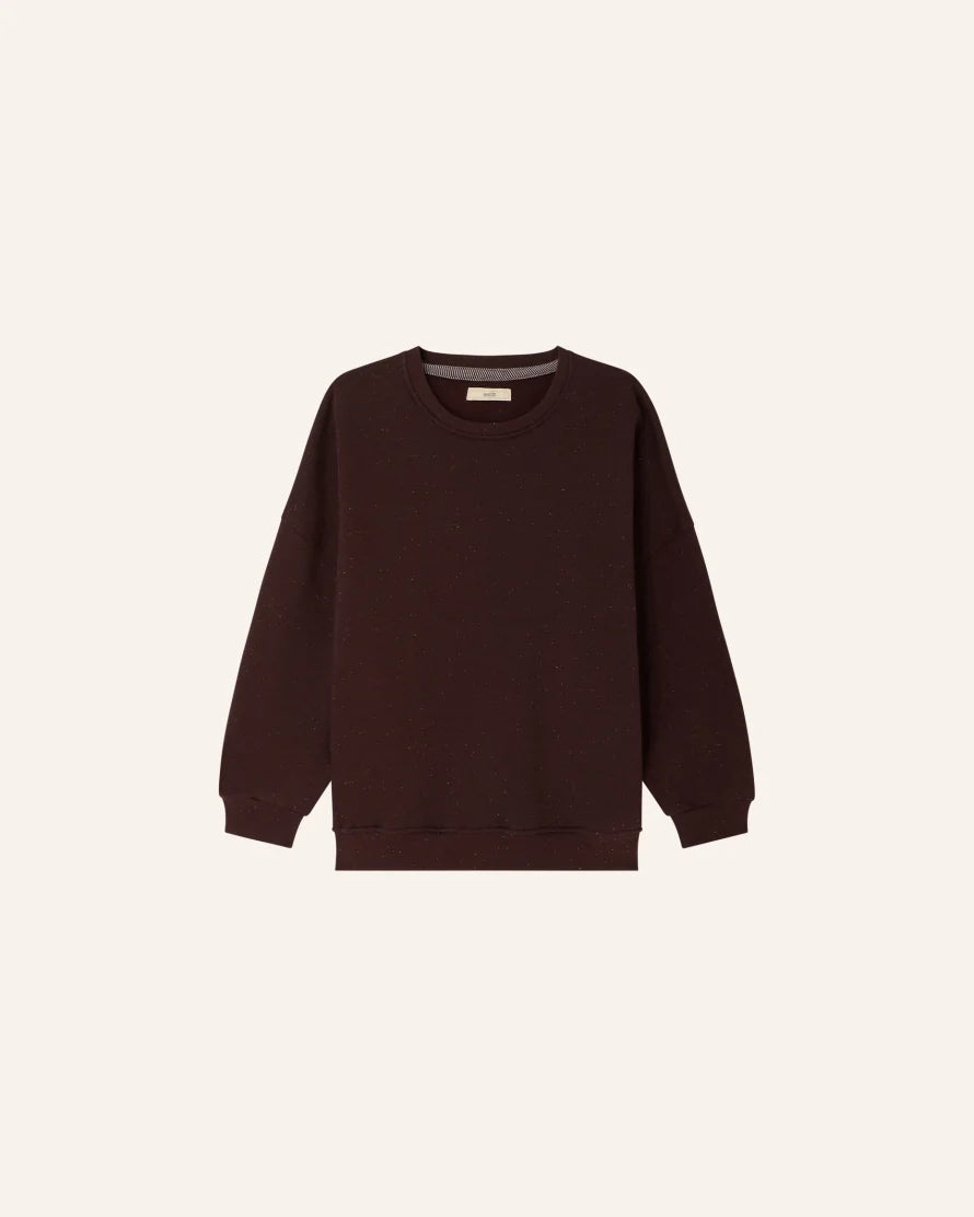 Sweatshirt CHEBBI ganache, Sessùn