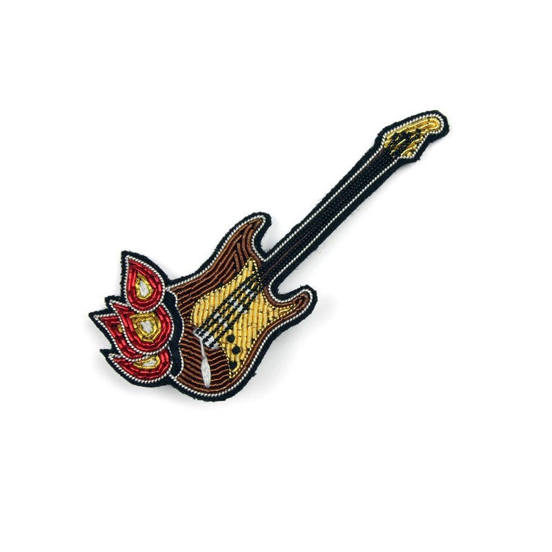 Guitarre "on fire", Macon & Lesquoy