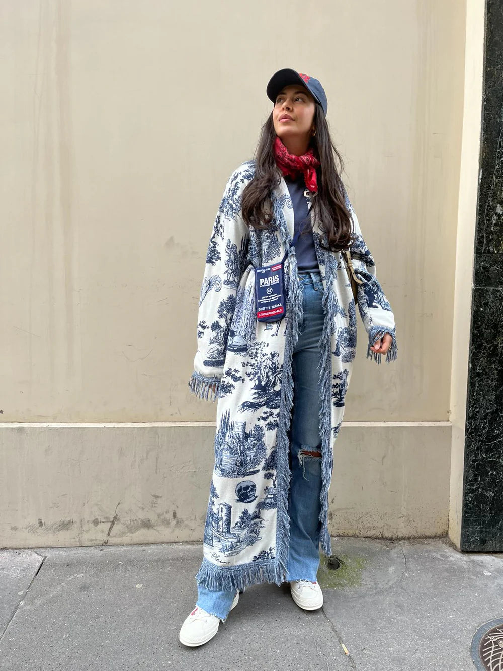 Bolsa em organza PARIS, Brigitte Tanaka