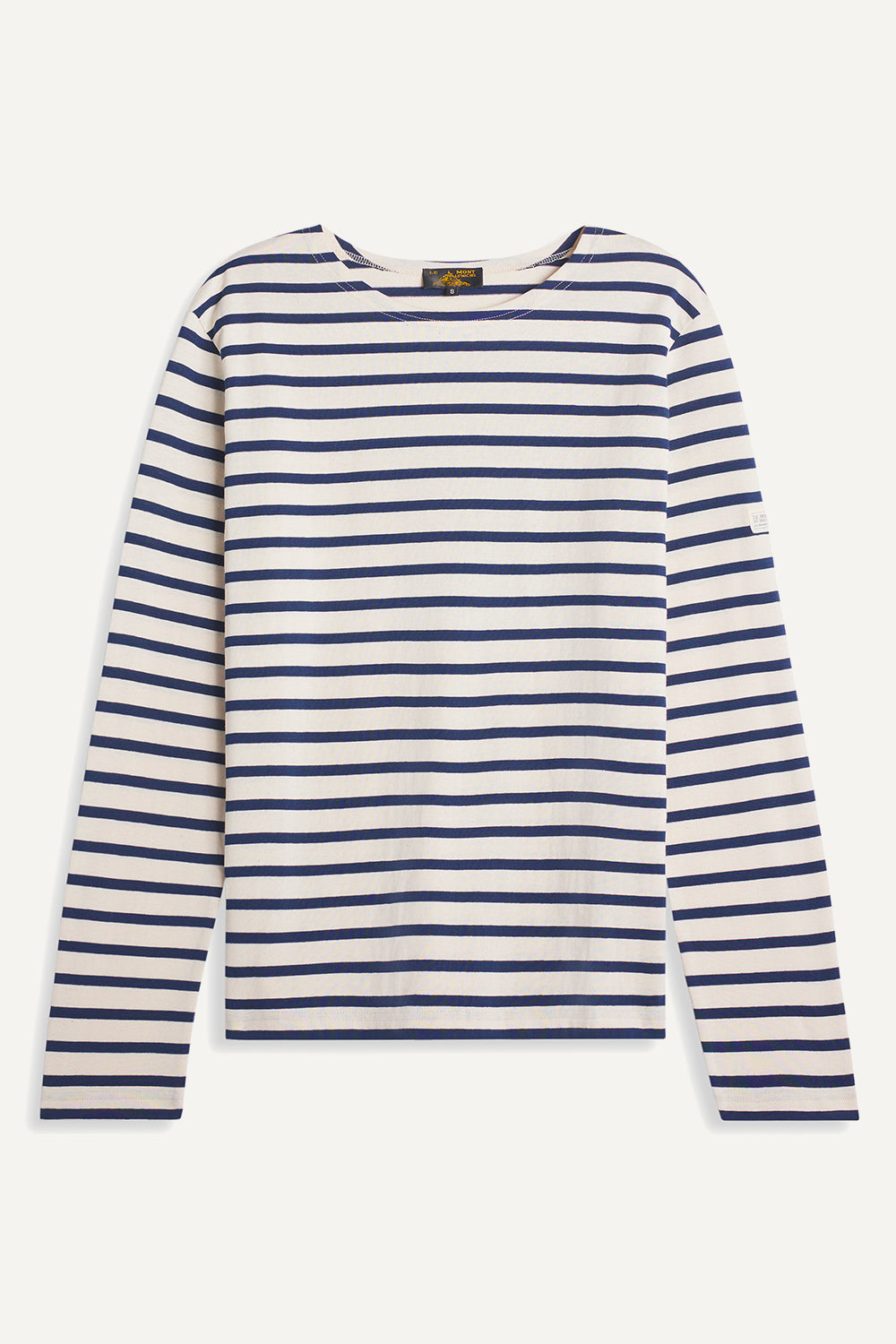 Marinière de manga comprida THURIN cru-azul marinho