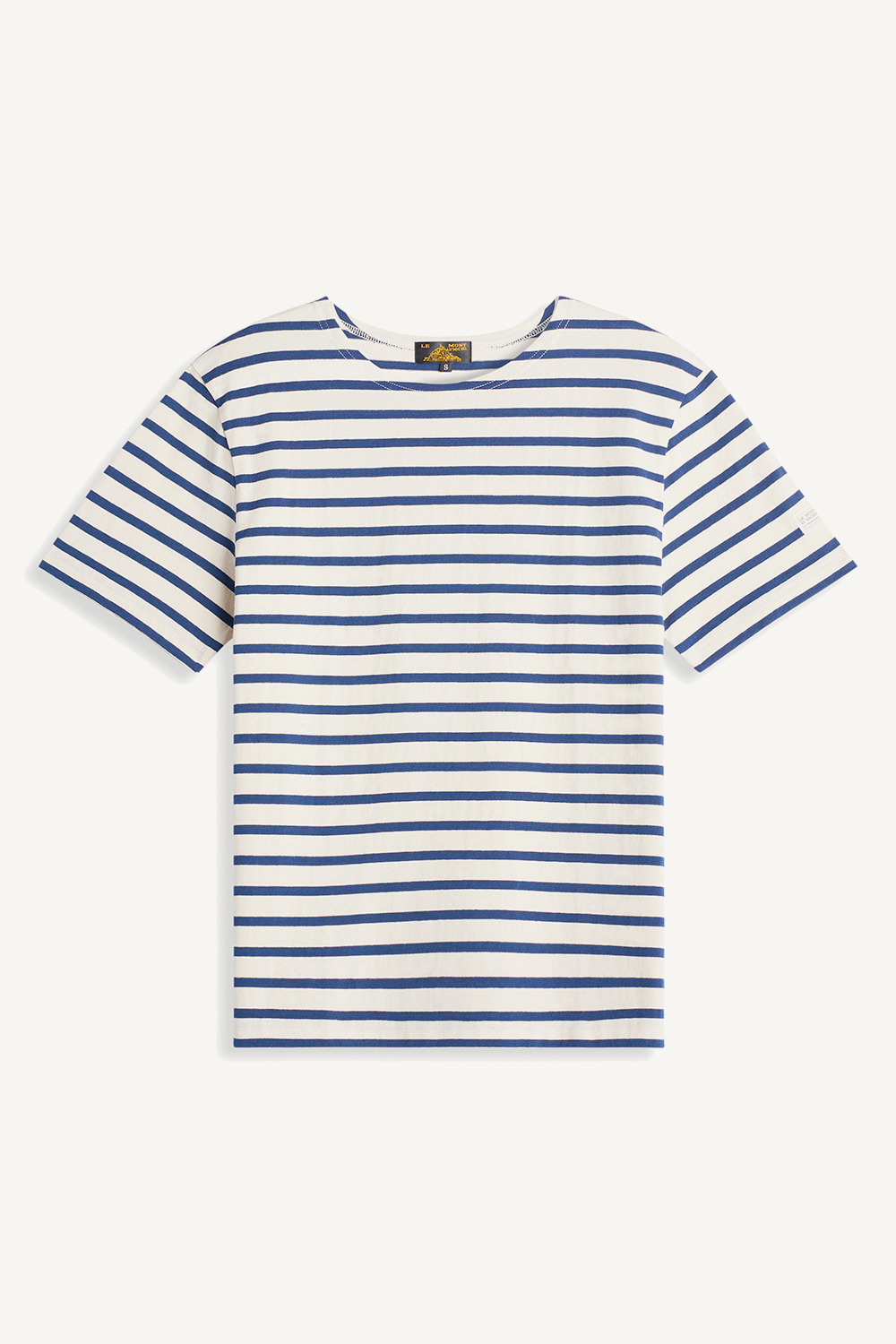 Marinière de manga curta THIBALT cru-azul marinho