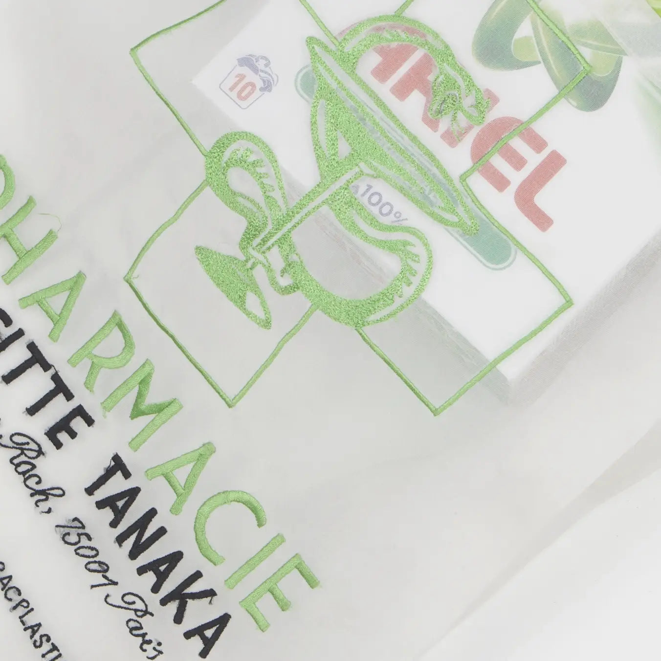 PHARMACIE organza bag, Brigitte Tanaka