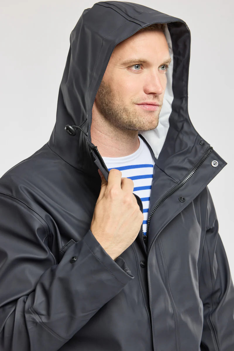 Impermeável unissexo, com capuz, Navy ARMOR LUX