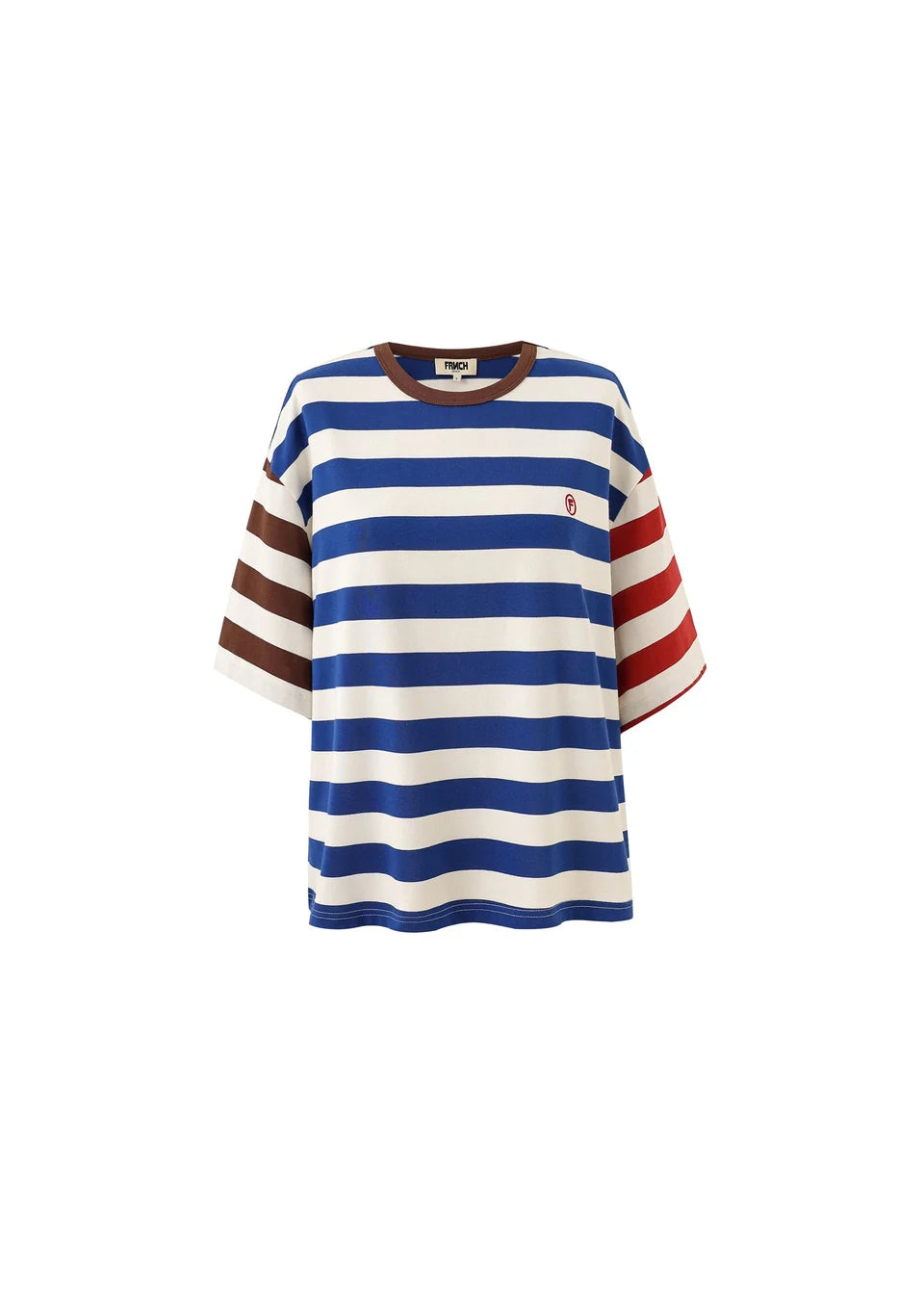 T-shirt CHELEM bleu electrique, FRNCH