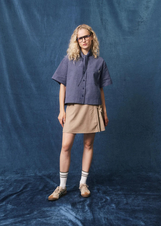 Camisa NAOMI bleu marine, FRNCH