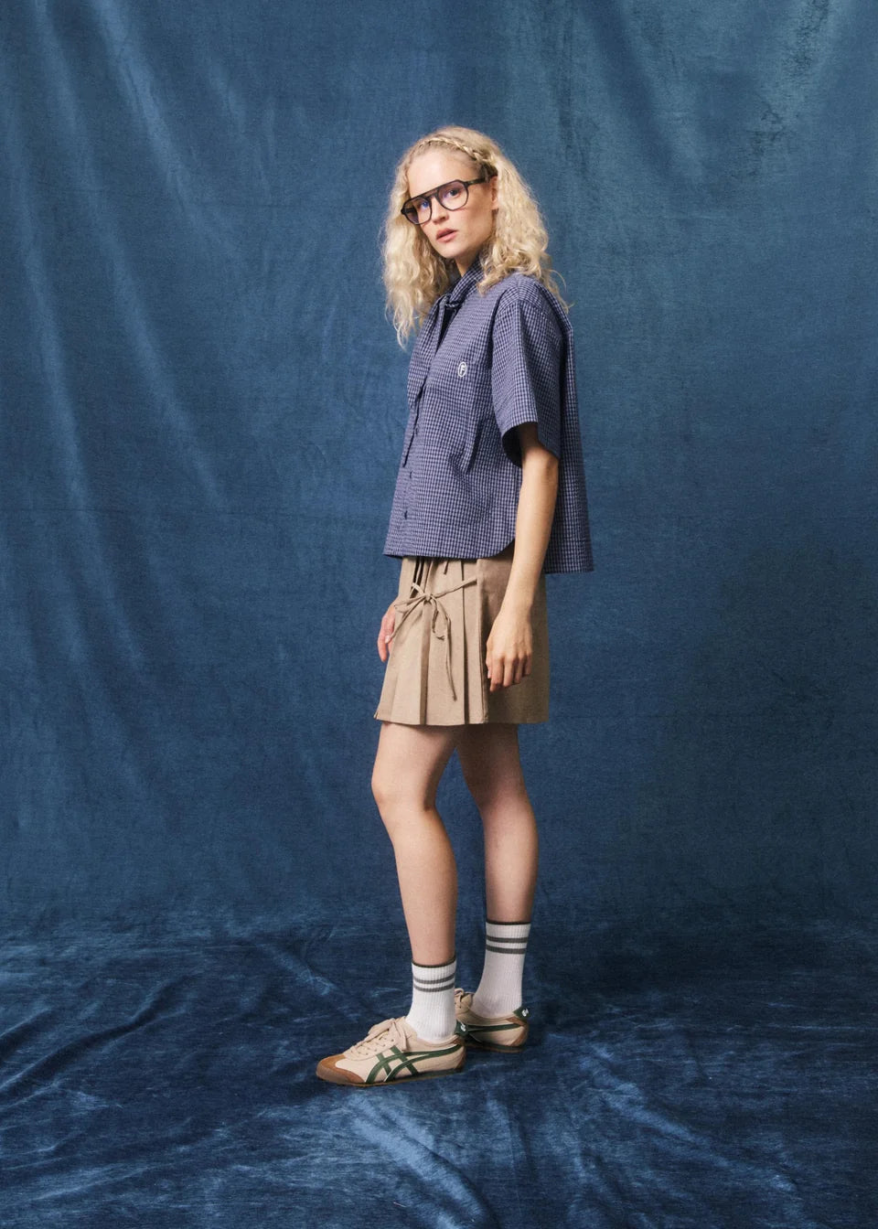 Camisa NAOMI bleu marine, FRNCH