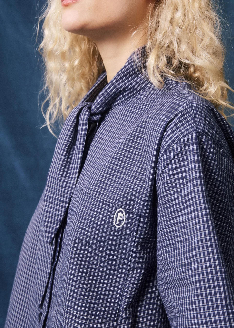 Camisa NAOMI bleu marine, FRNCH