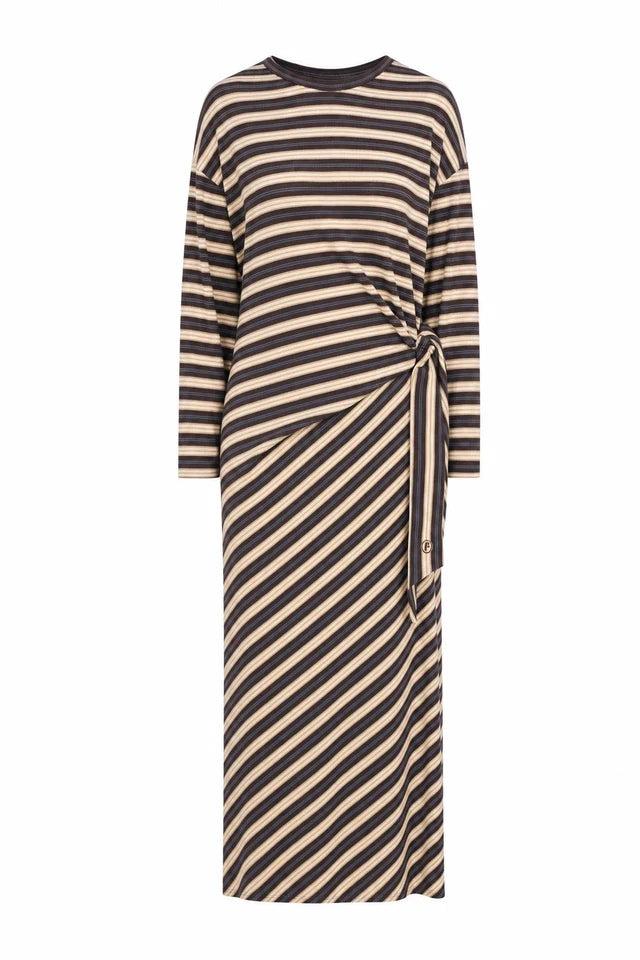 Vestido MIO marron glace