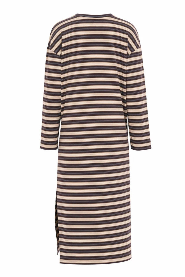 Vestido MIO marron glace