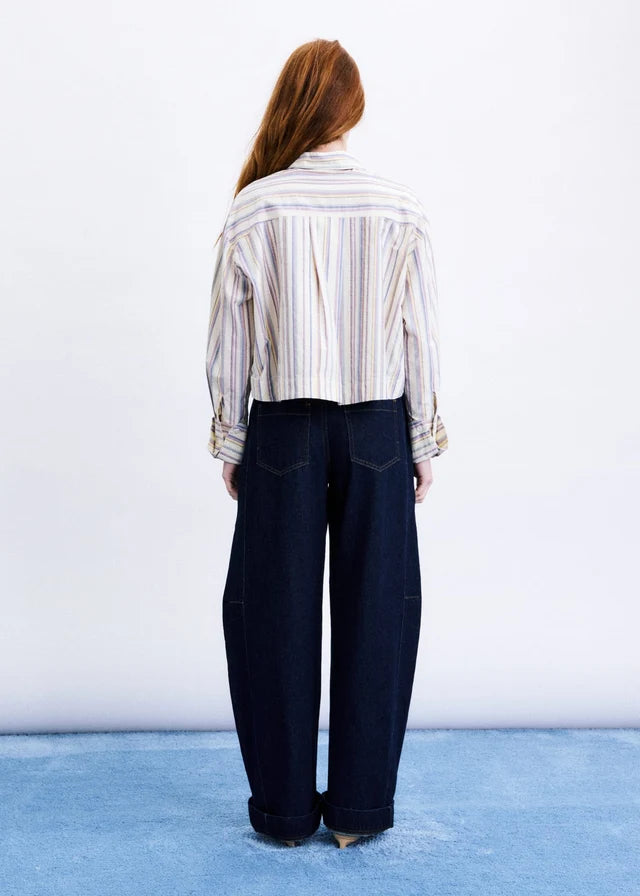 Camisa SOKCHO bleu clair, FRNCH