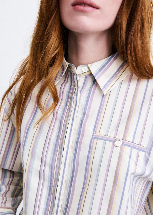 Camisa SOKCHO bleu clair, FRNCH