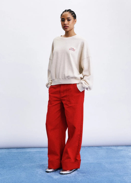 Sweatshirt TAME creme, FRNCH