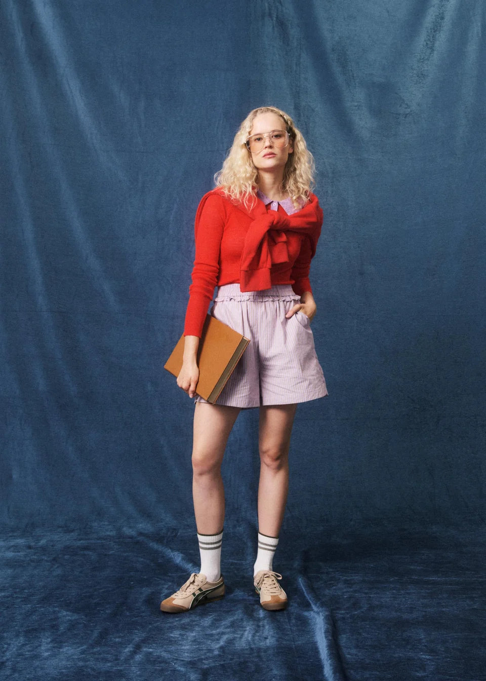 Polo GABRIELLA rouge, FRNCH