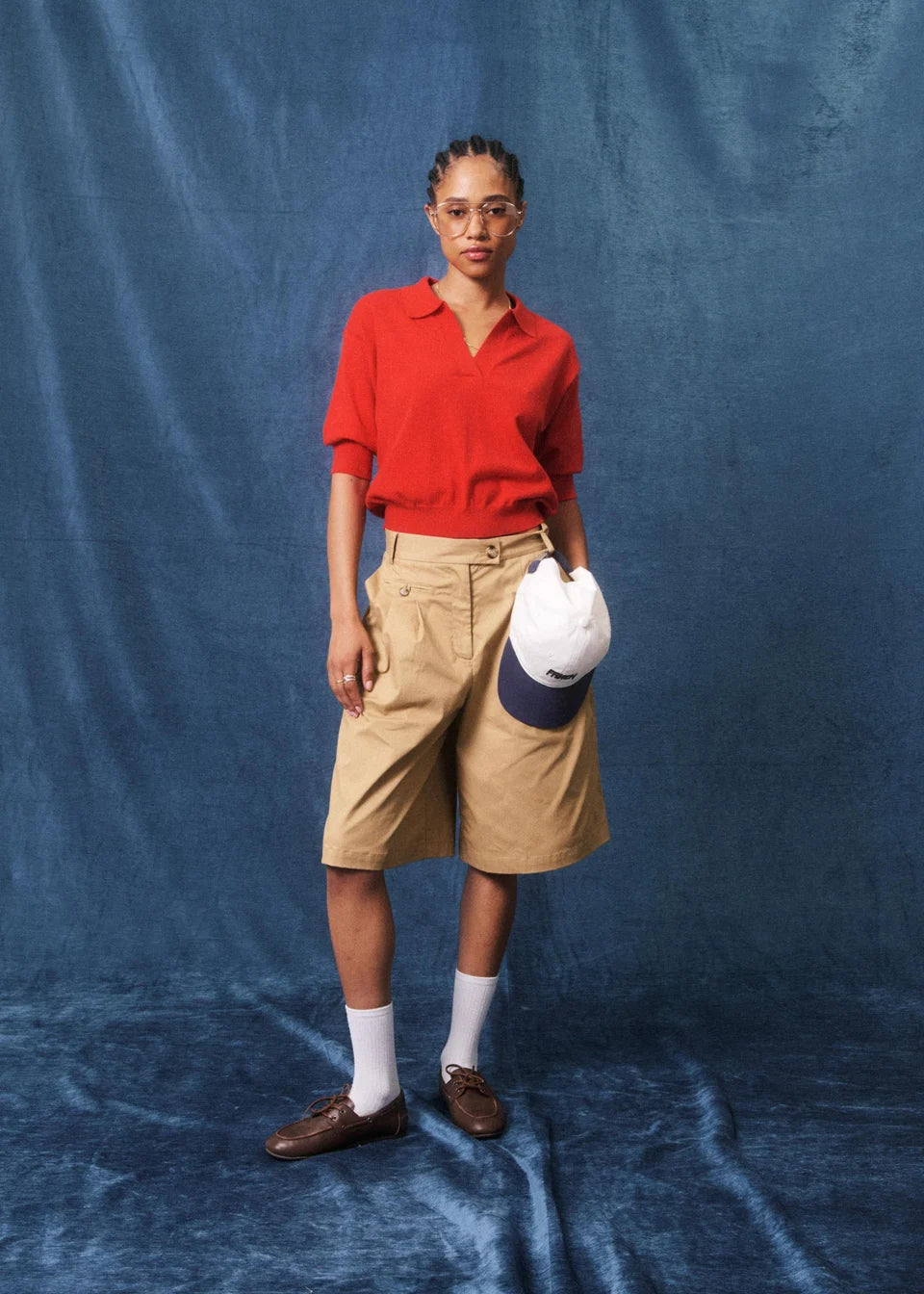 Polo SAMONA rouge, FRNCH