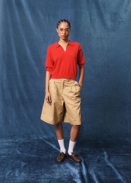 Polo SAMONA rouge, FRNCH