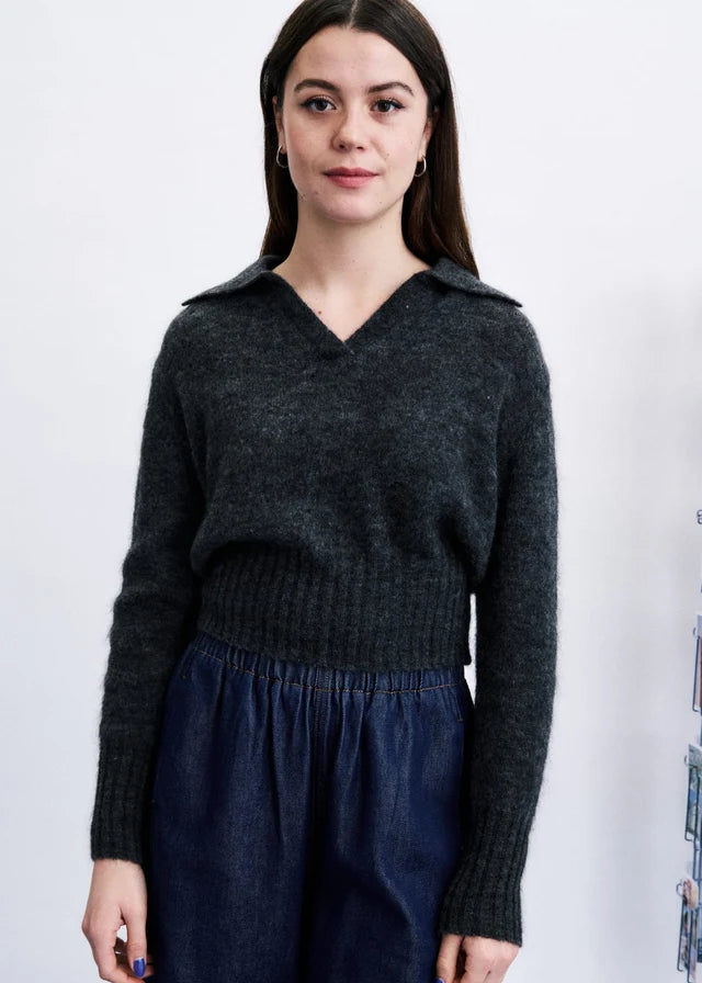 NAOMI navy blue shirt, FRNCH
