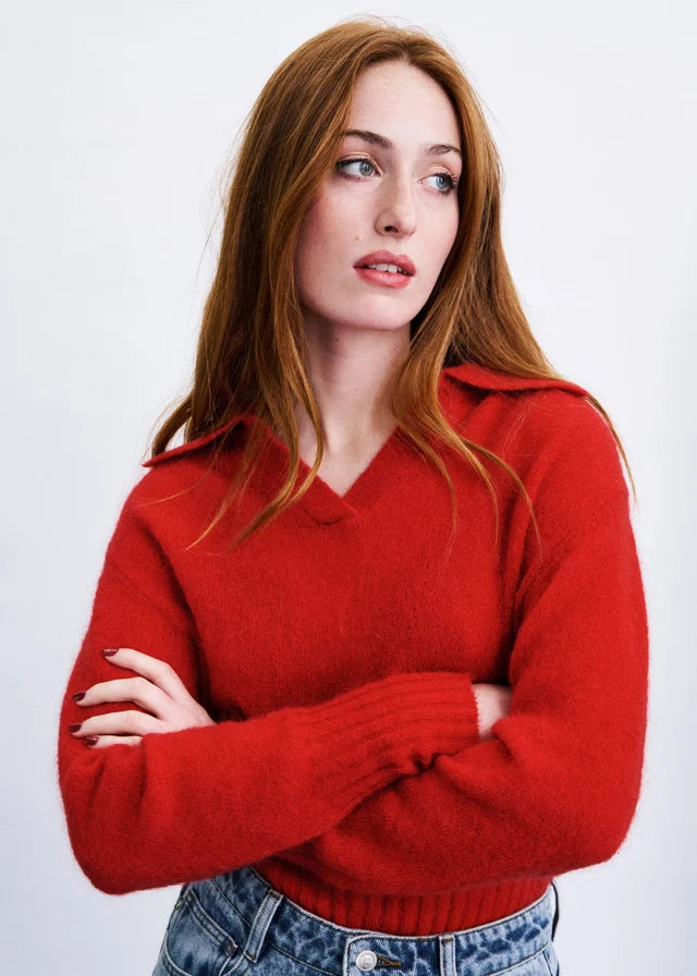 NAOMI navy blue shirt, FRNCH