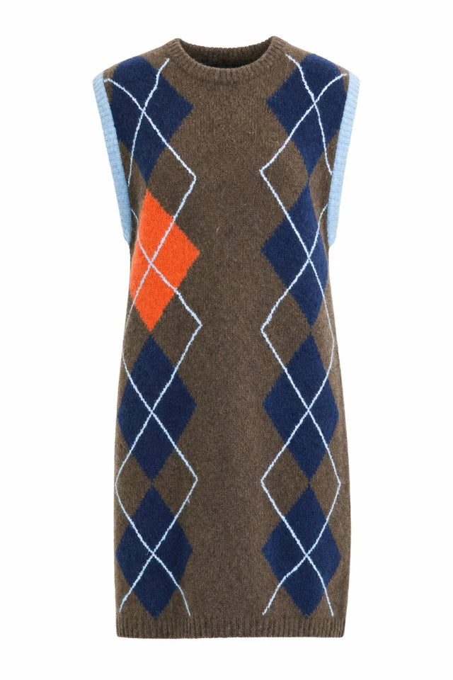 Vestido TREND kaki, FRNCH