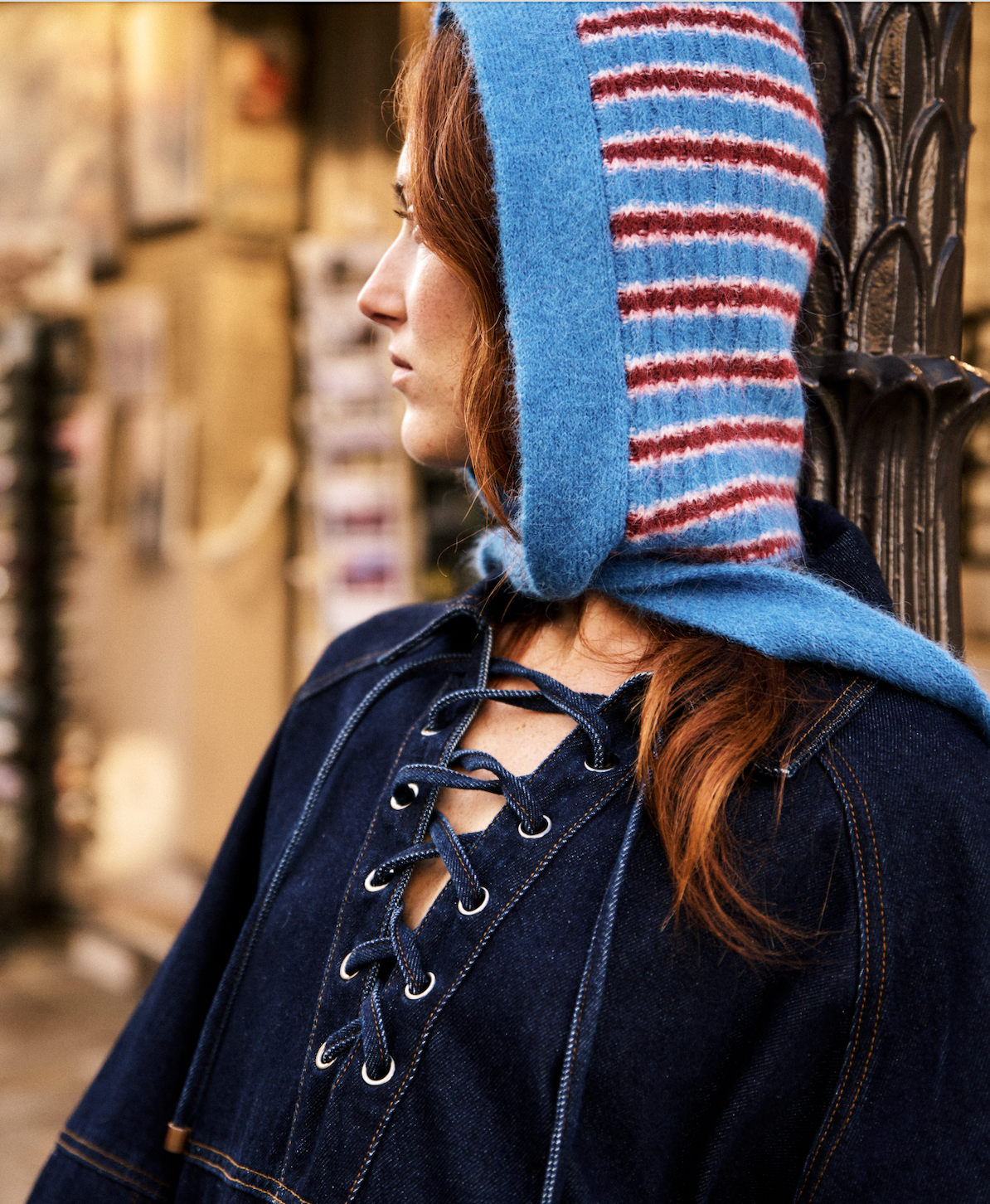 Gorro CHOI bleu électrique