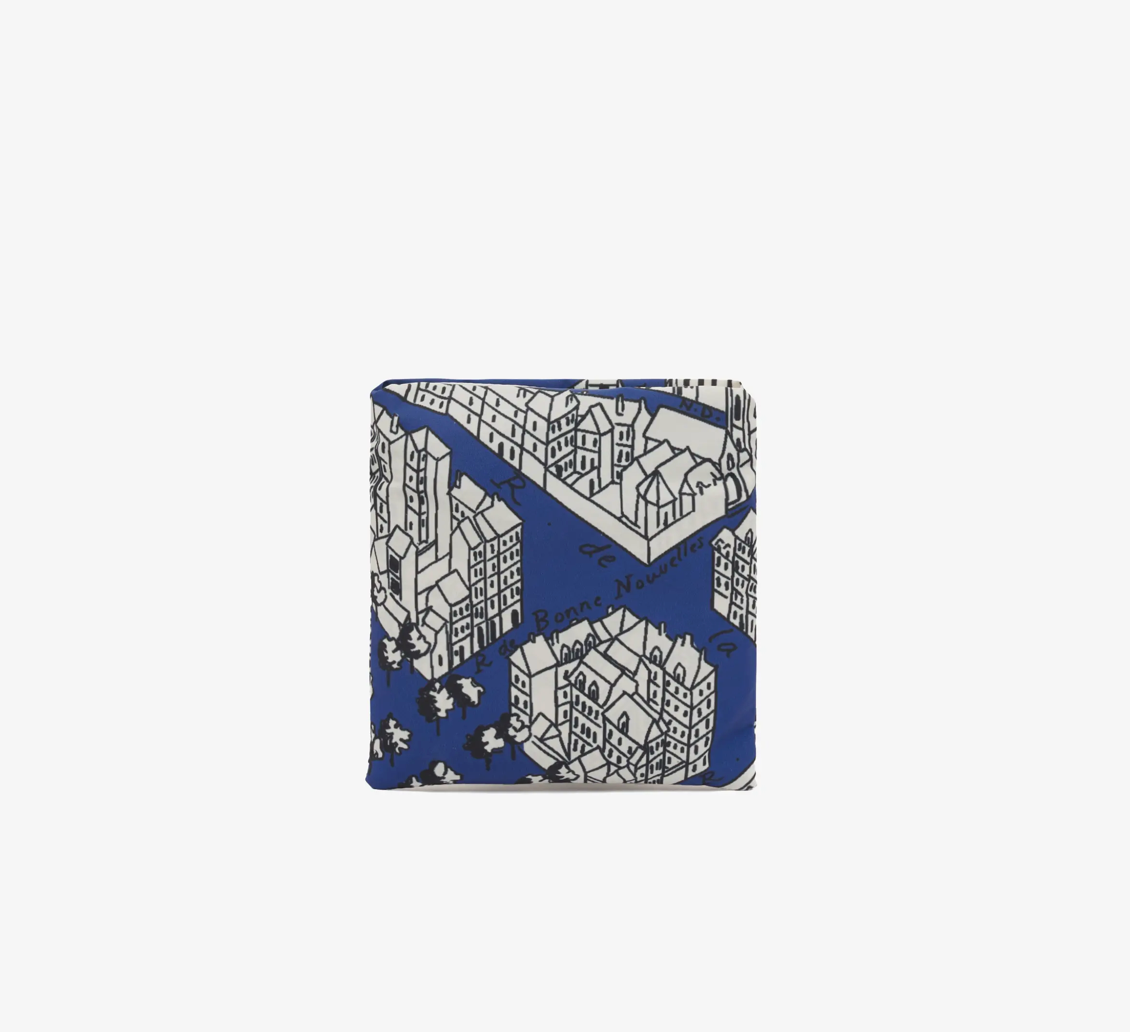 Maxi Shopping Bag TURGOT bleu, Inoui
