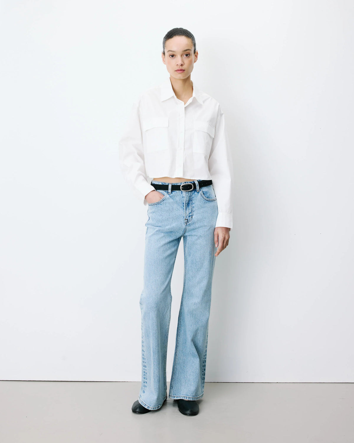 Camisa AZELLE ivoire