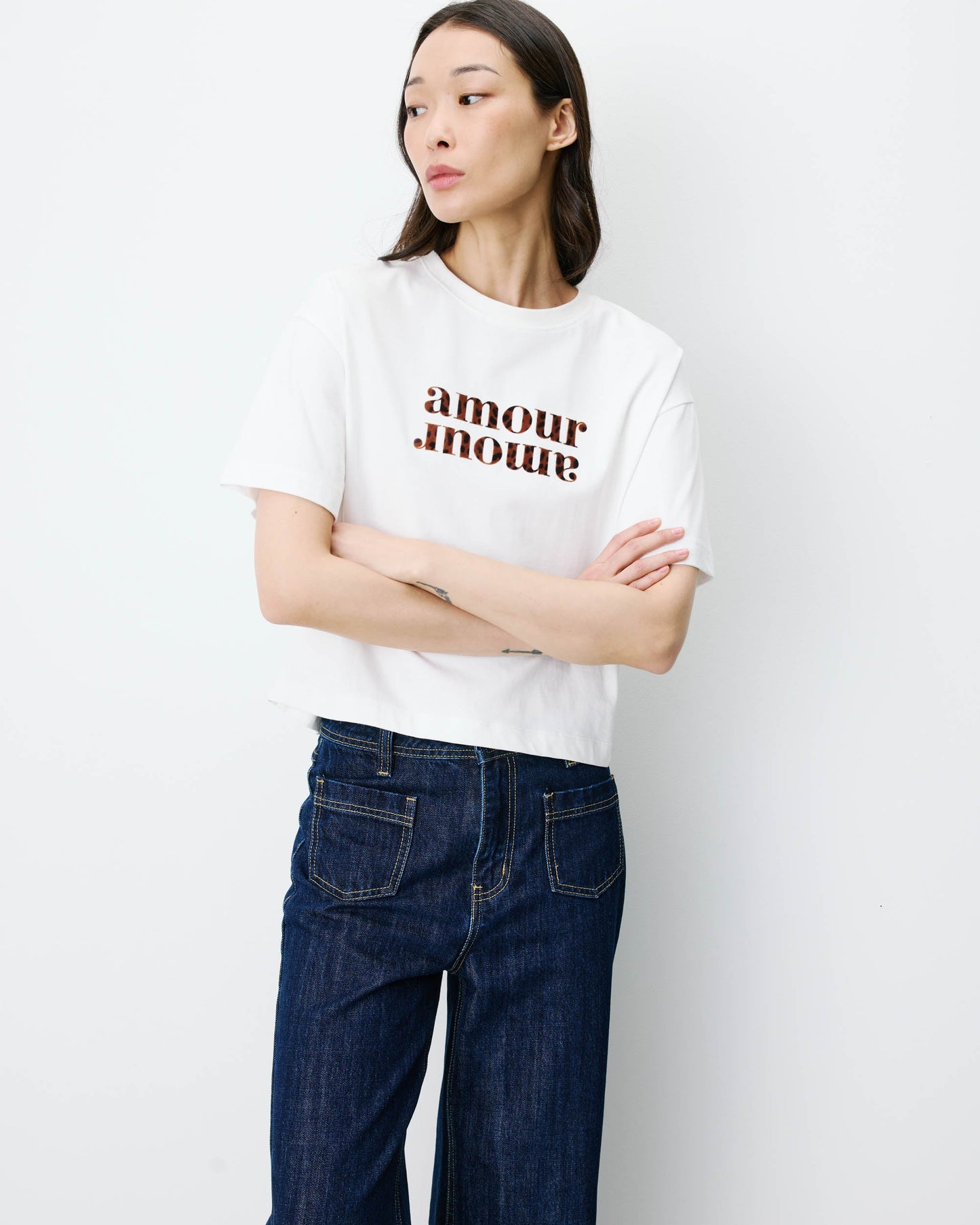 T-shirt ANIS ivoire