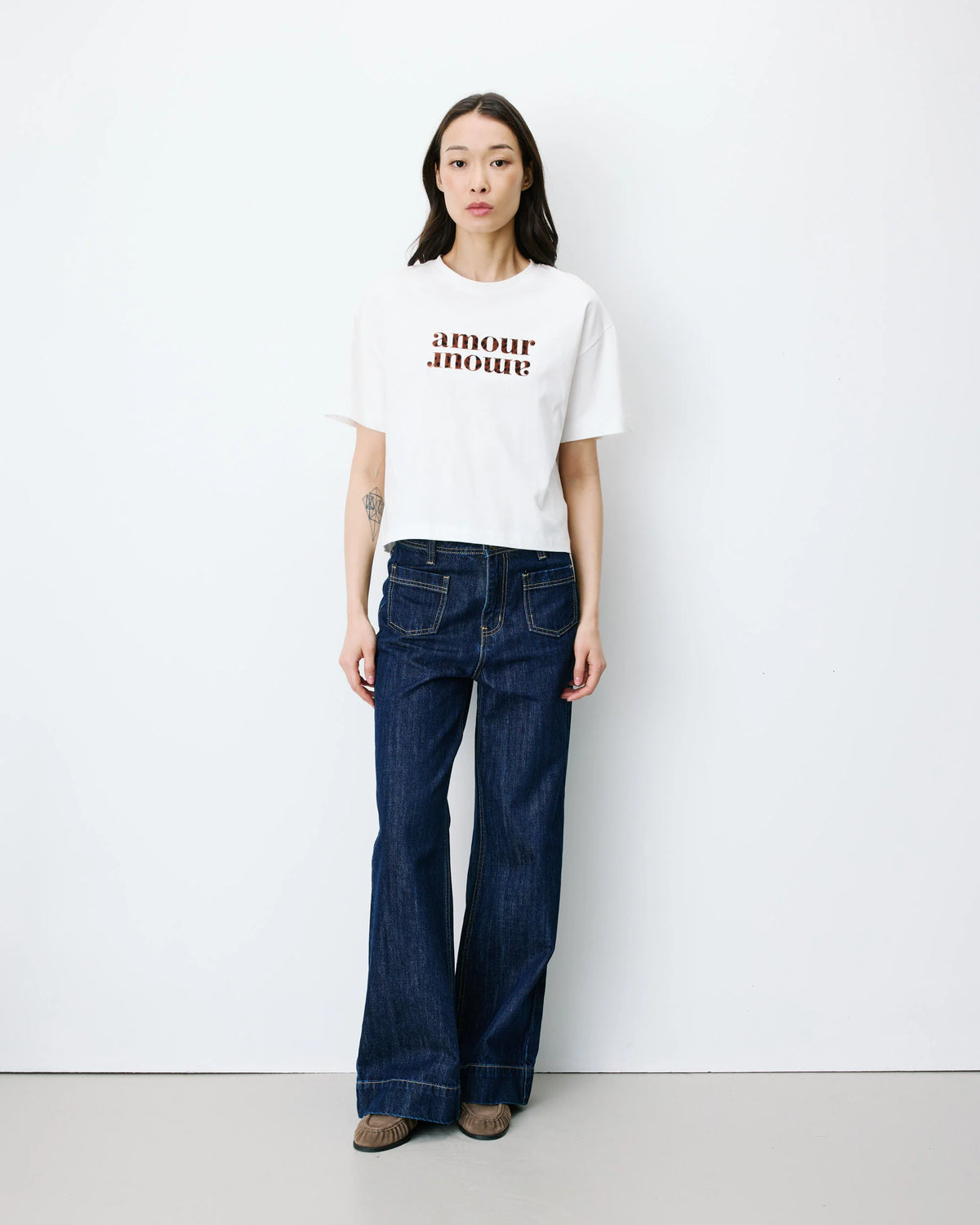T-shirt ANIS ivoire