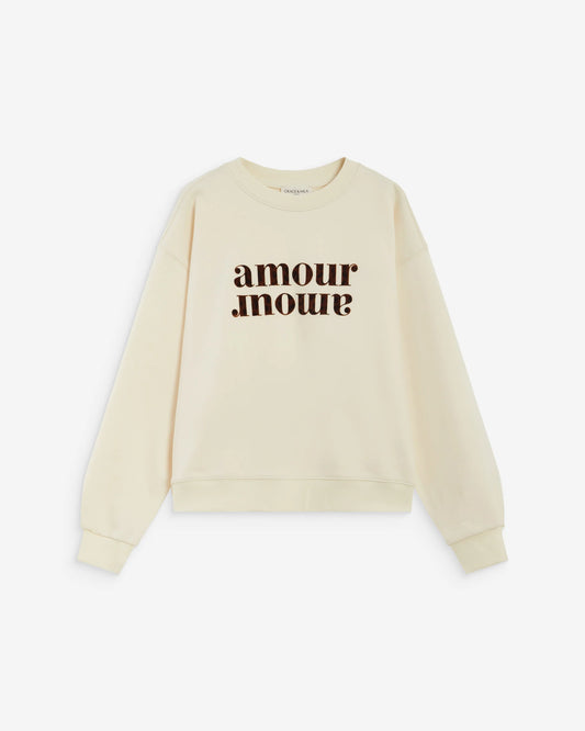 Sweatshirt AMERY ecru