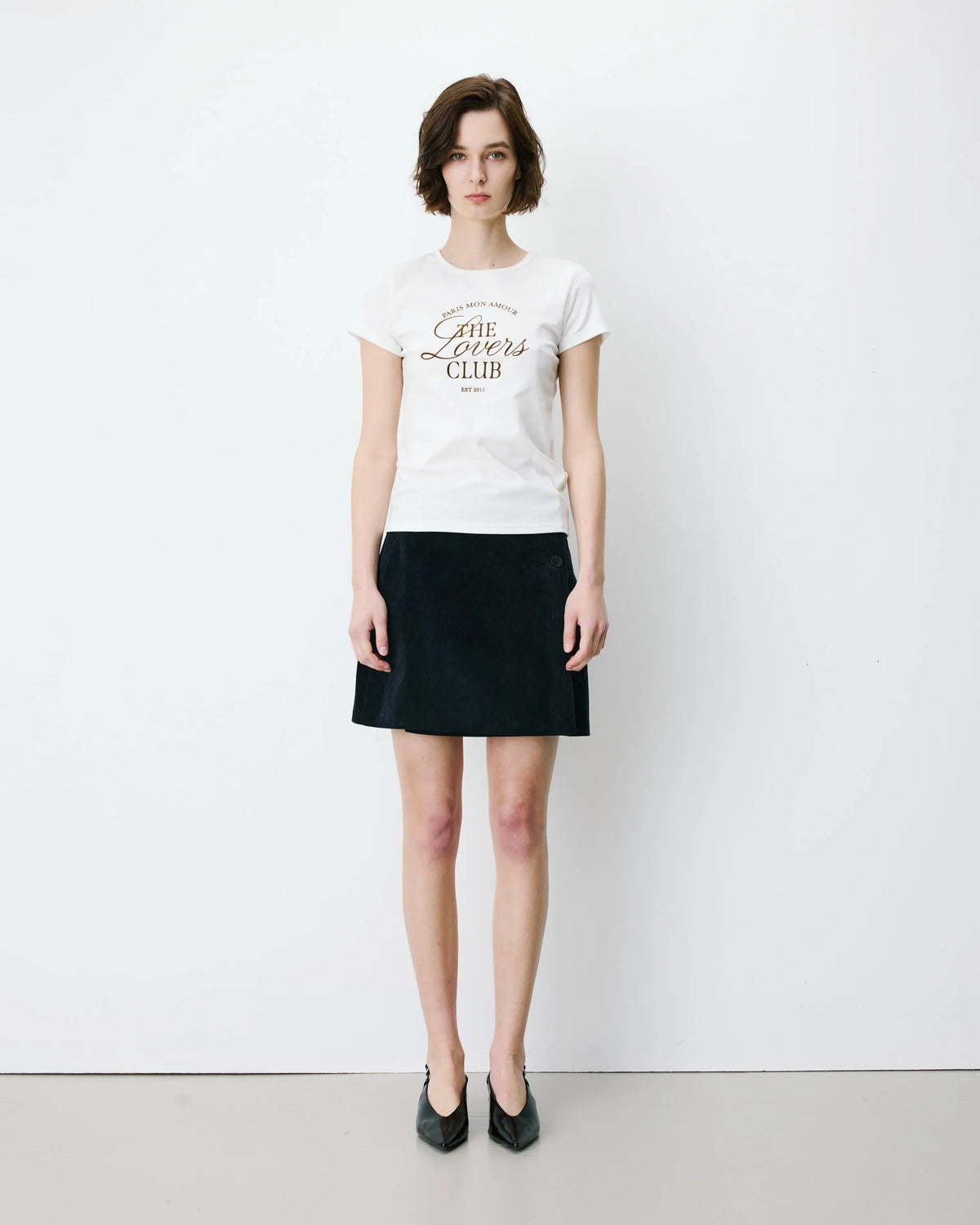 T-shirt AMORIS ivoire
