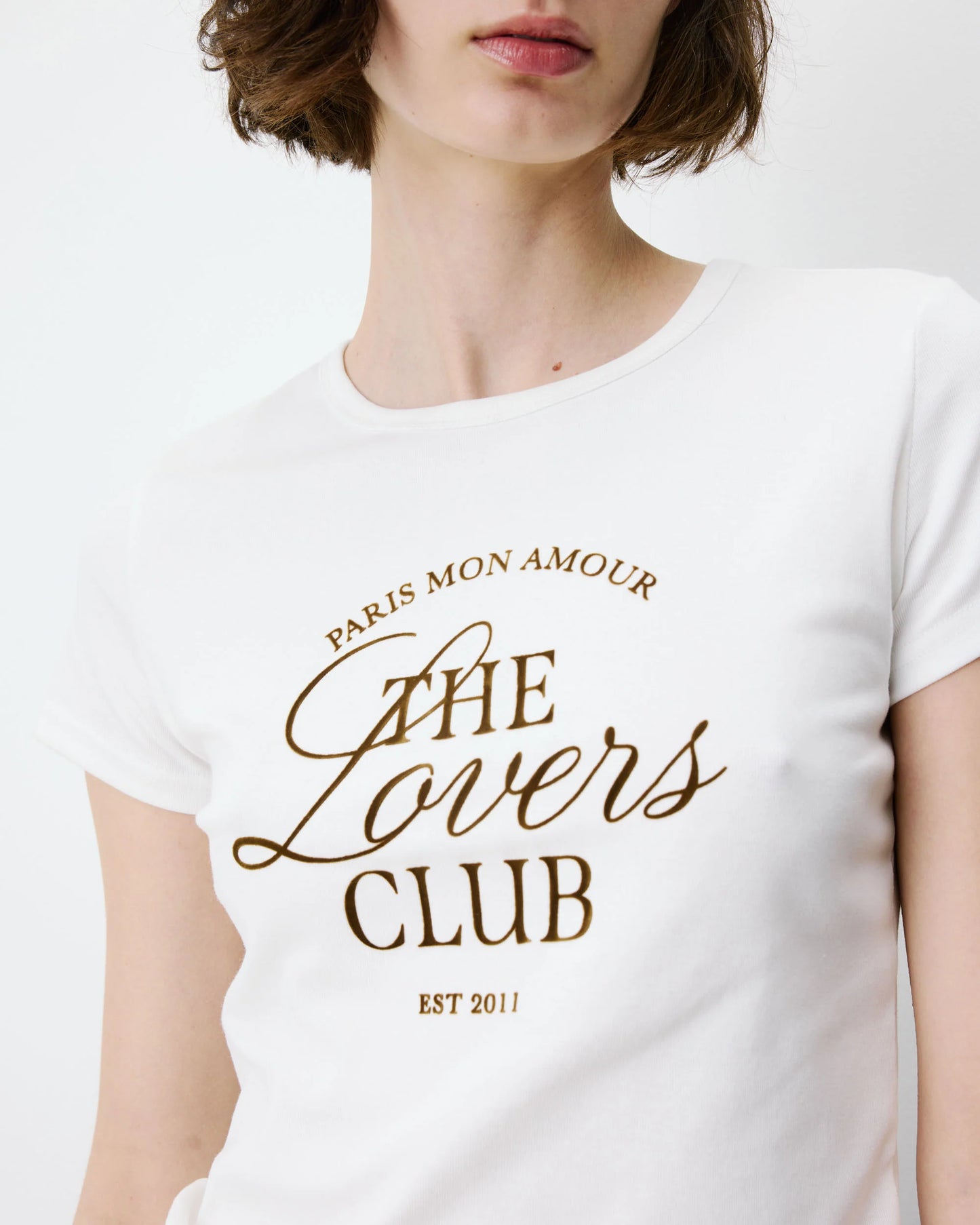 T-shirt AMORIS ivoire