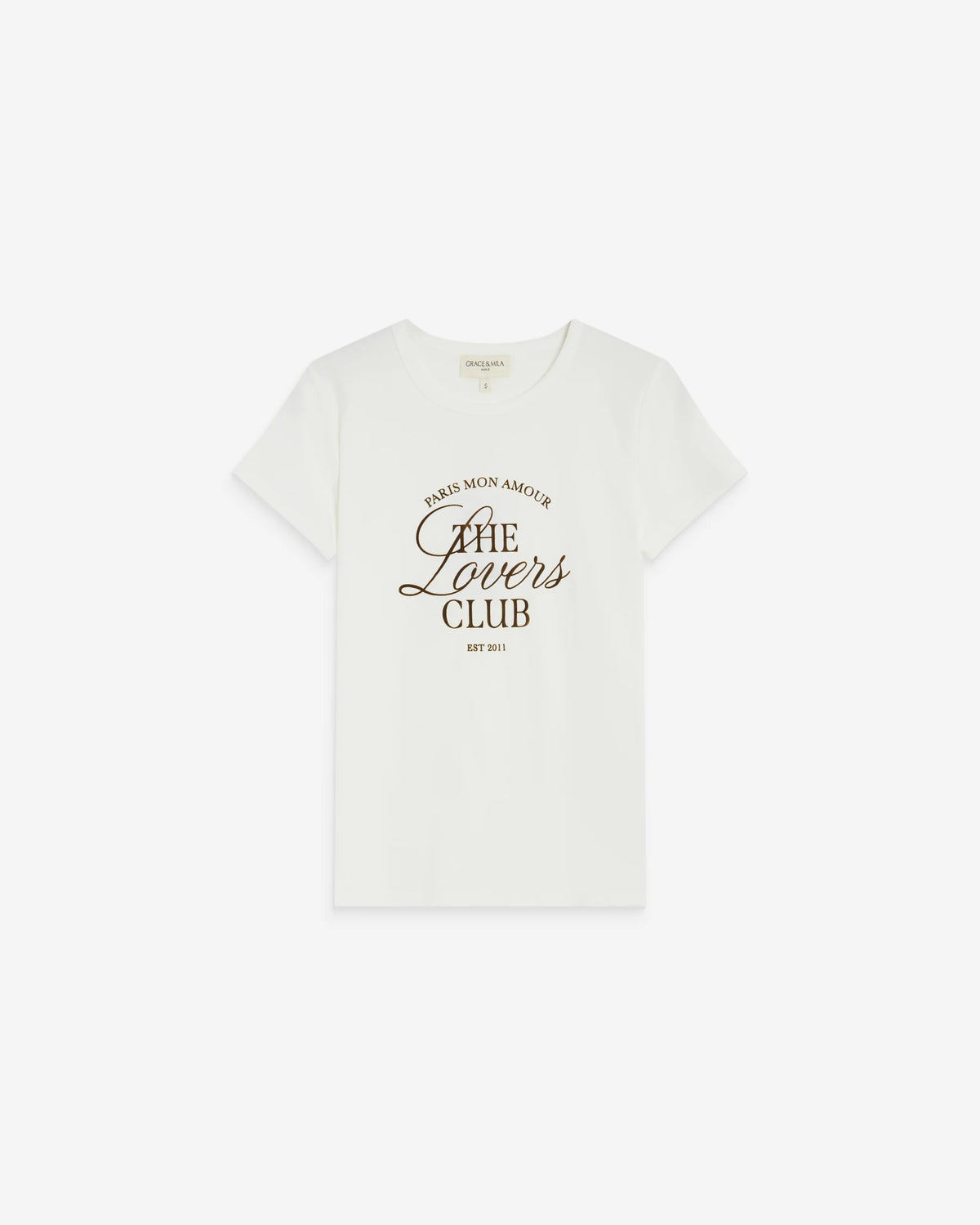 T-shirt AMORIS ivoire