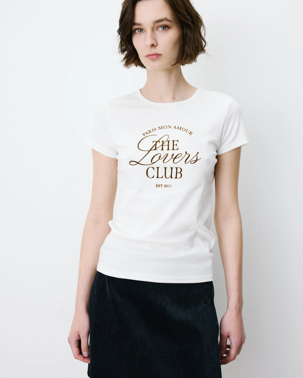 T-shirt AMORIS ivoire