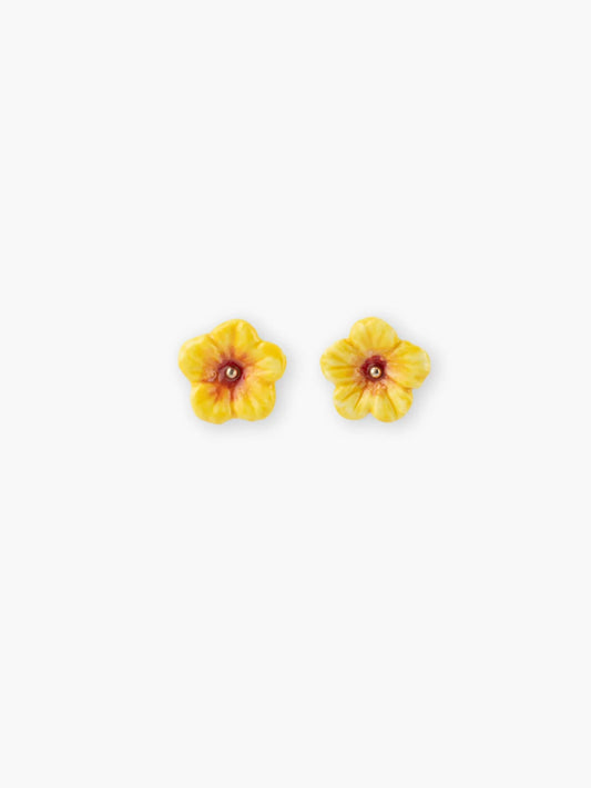 Brincos Hibiscus Jaunes J1060, Nach Bijoux