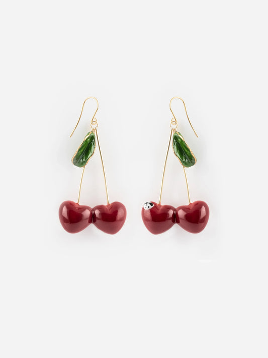 Brincos Cerises J831, Nach Bijoux