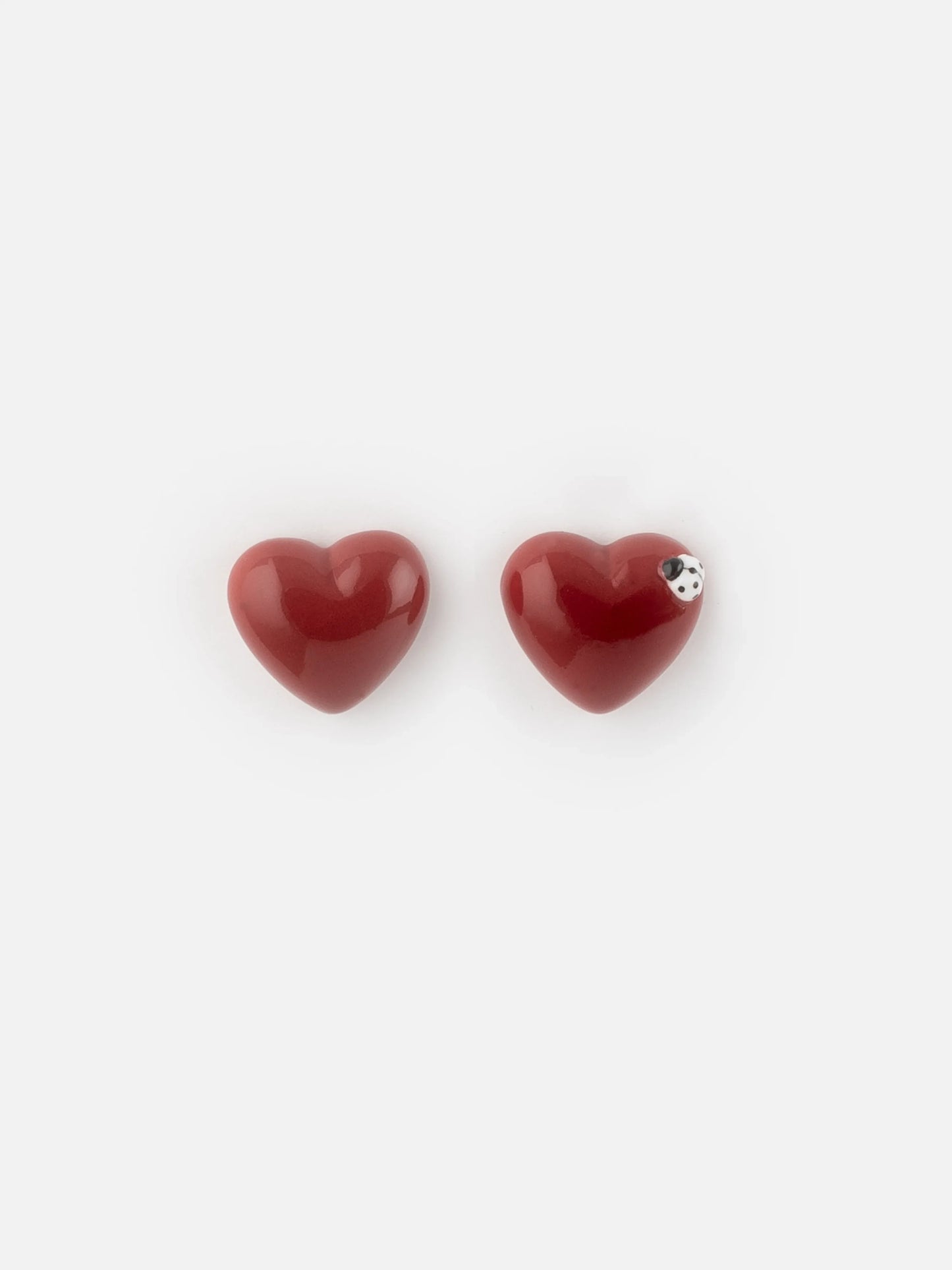 Brincos Cœur et Coccinelle J835, Nach Bijoux