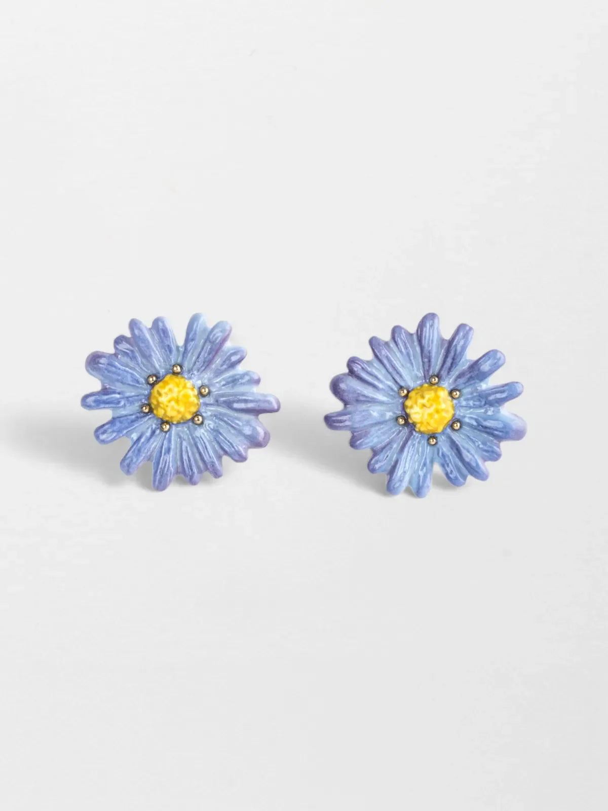 Brincos Anémone Bleue J927, Nach Bijoux