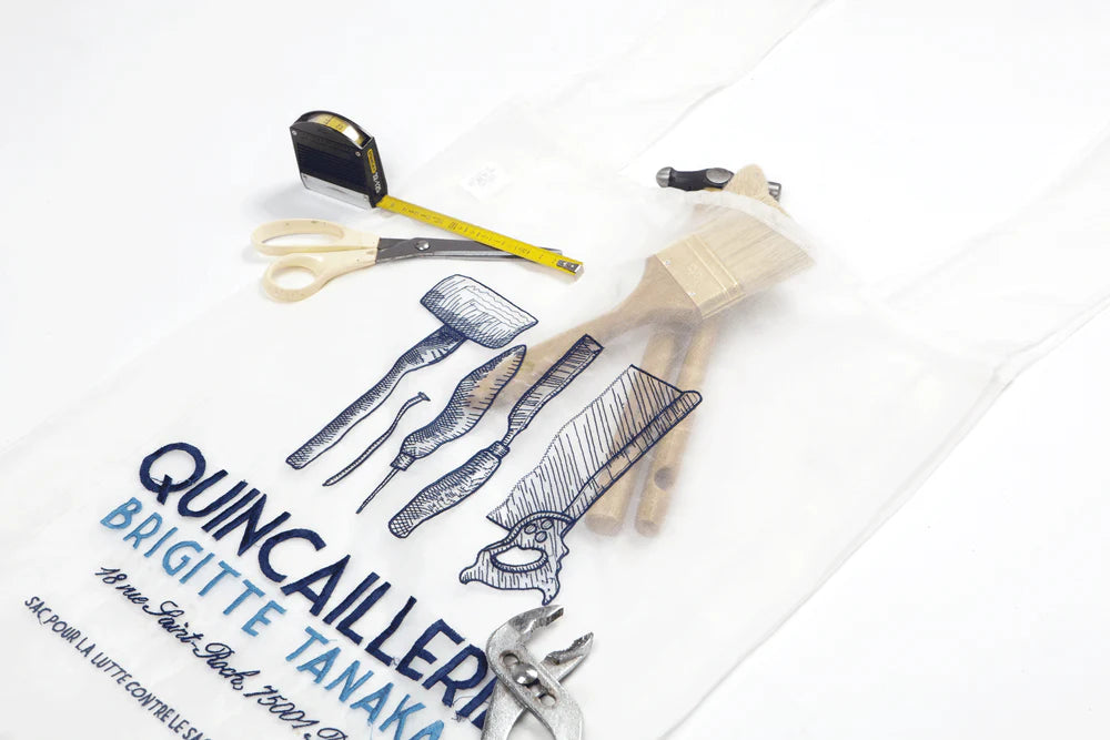 Saco em organza QUINCAILLERIE, Brigitte Tanaka