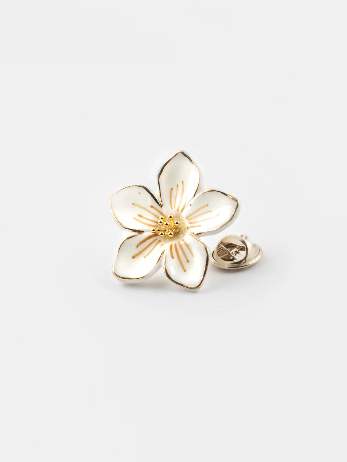 Pin Fleur Blanche P118, Nach Bijoux