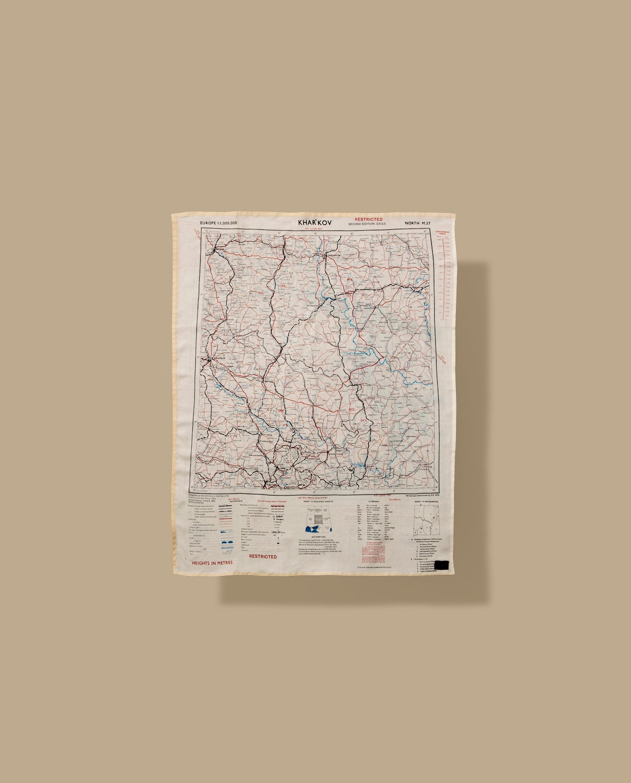 Lenço de Evasão, KARKOV-ROSTOV, Bonhomme