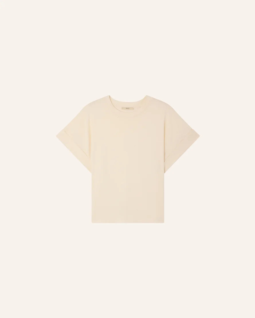 T-shirt DIMENTICA fleur de sel, Sessùn