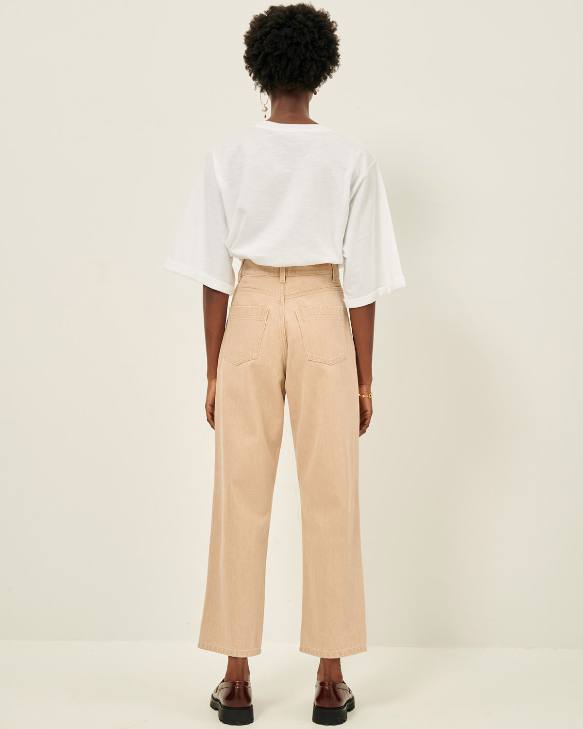 T-shirt DENYS optical white, Sessùn
