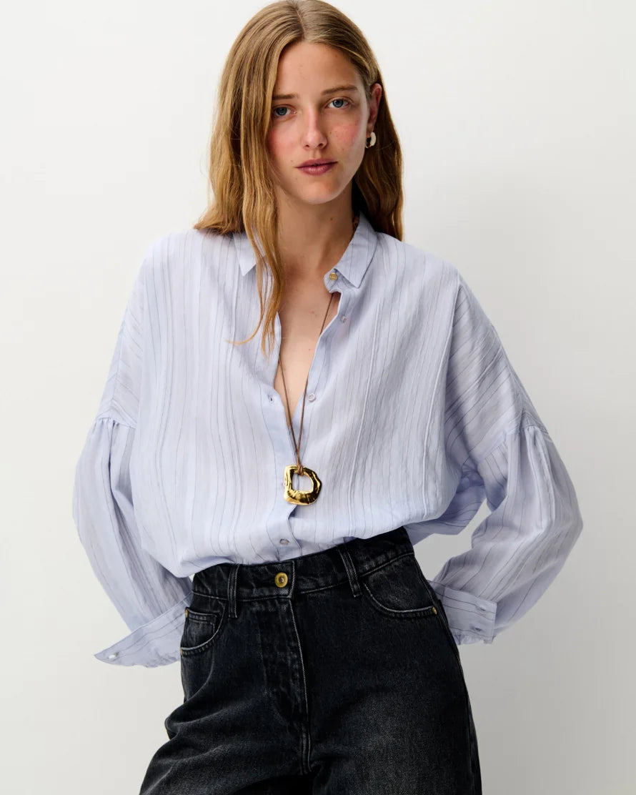 Camisa BOTAN celeste, Sessùn