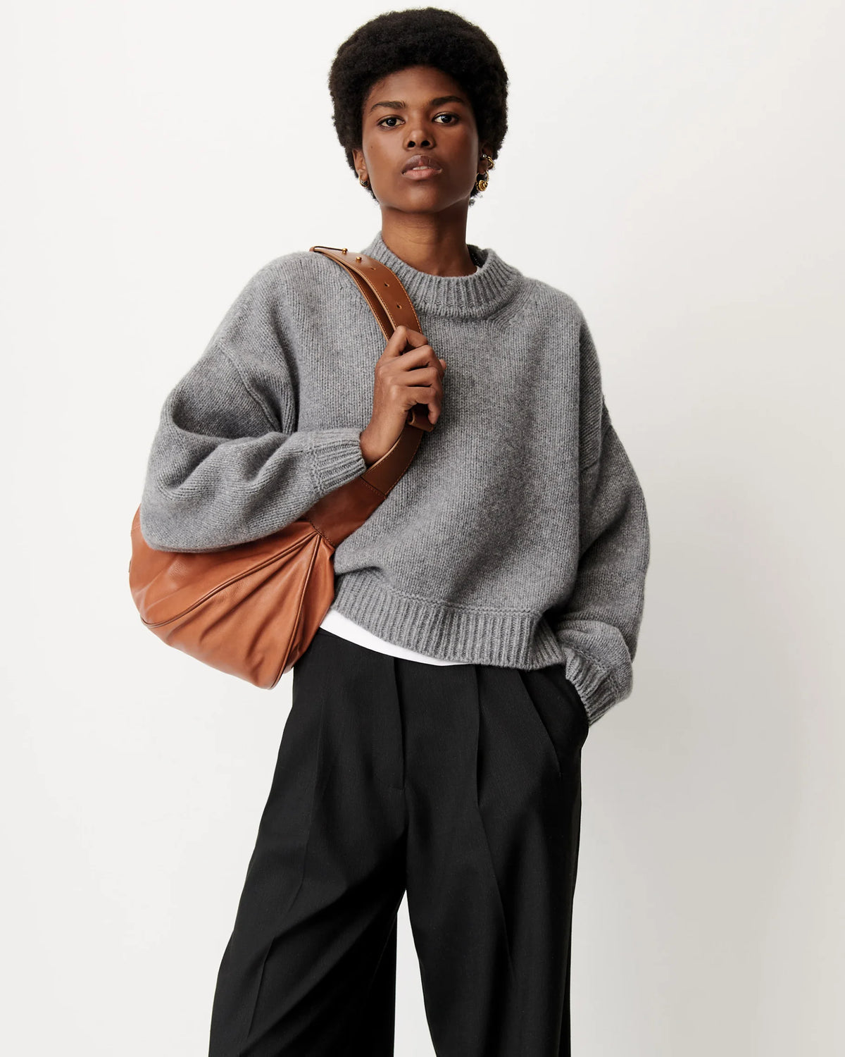 Camisola SPERO mid grey, Sessùn