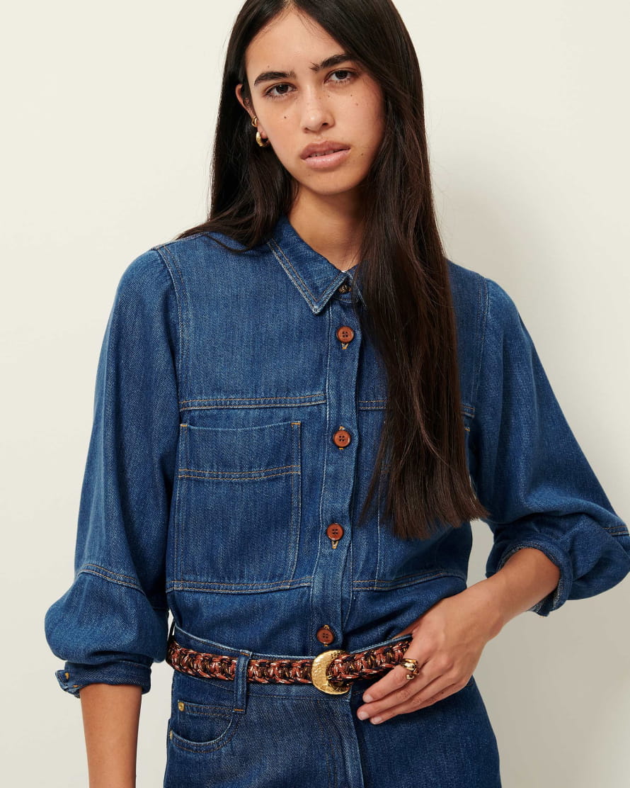 Sobrecamisa LEONE denim, Sessùn