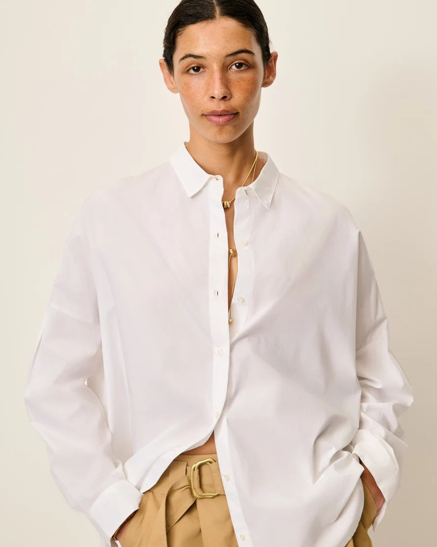 Camisa MAEMI O optical white, Sessùn
