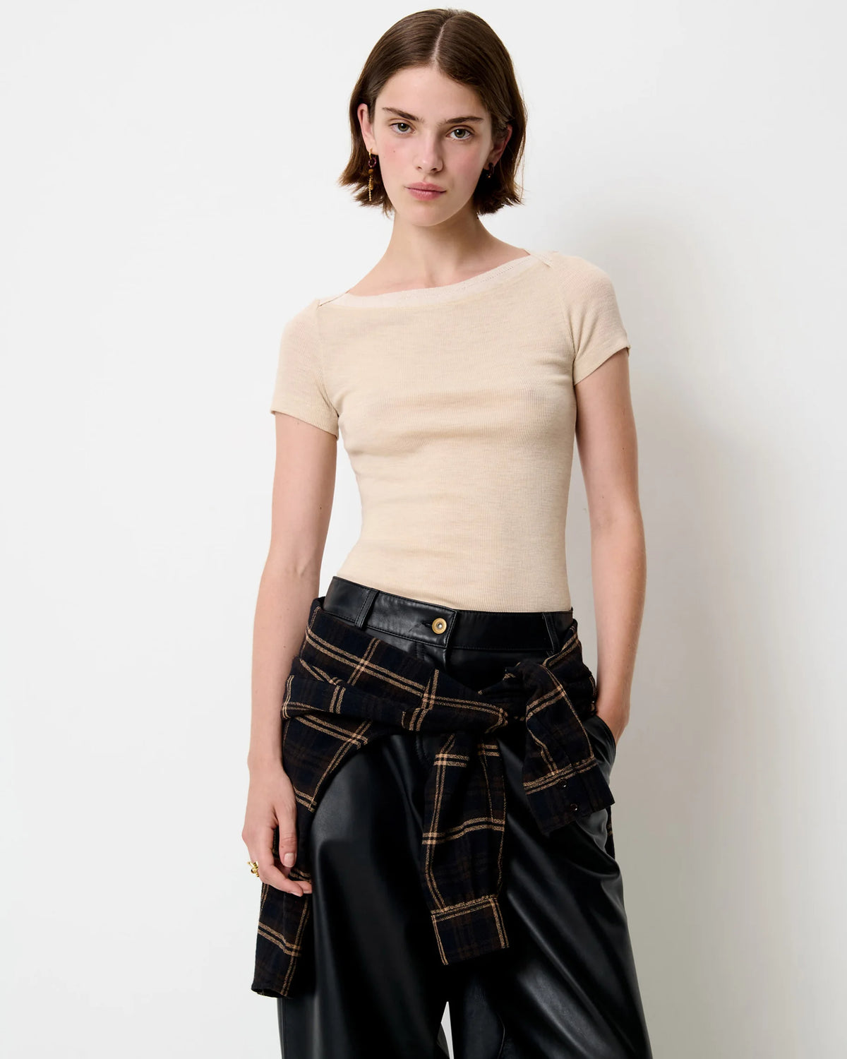 T-shirt ROMUALDA almond, Sessùn