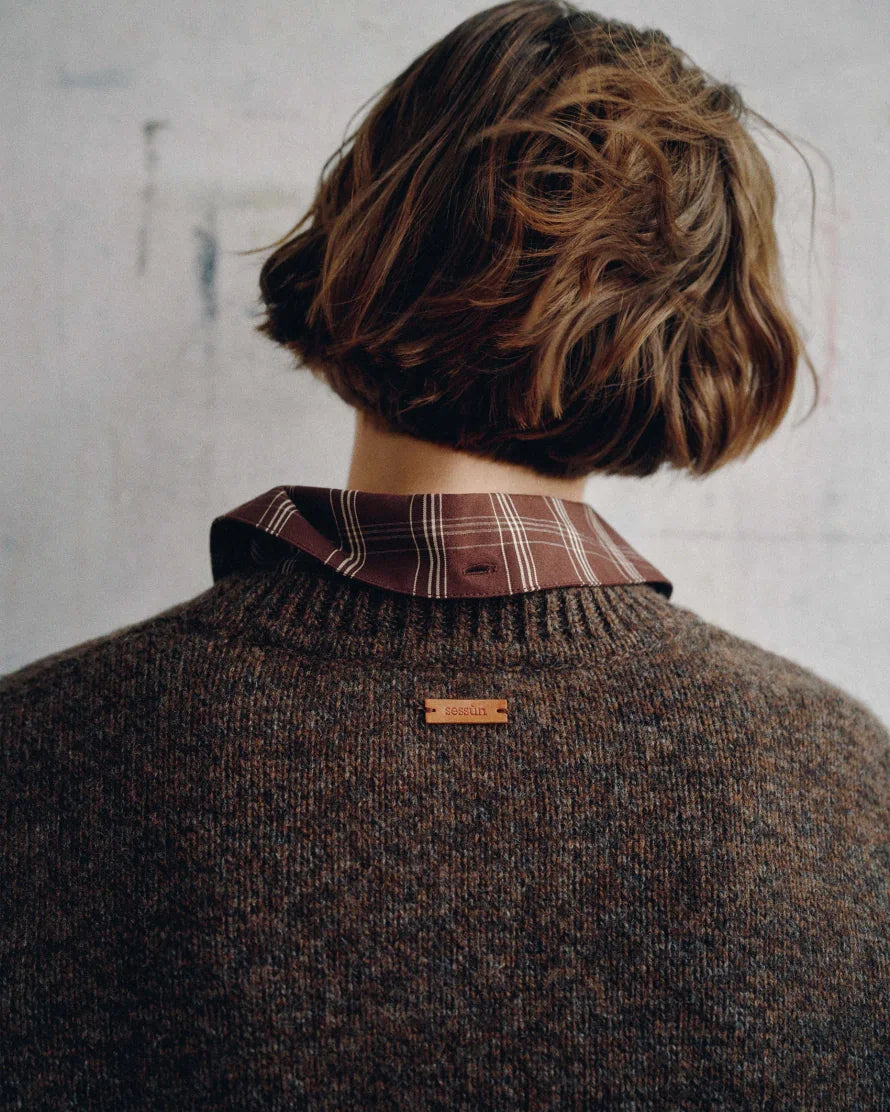 SILTY dark stone shirt, Sessùn