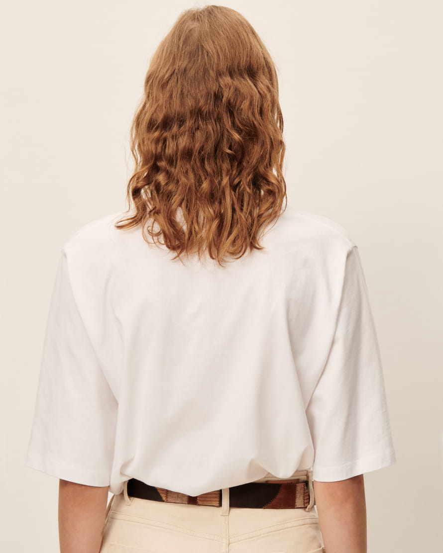 T-shirt SERGE optical white, Sessùn
