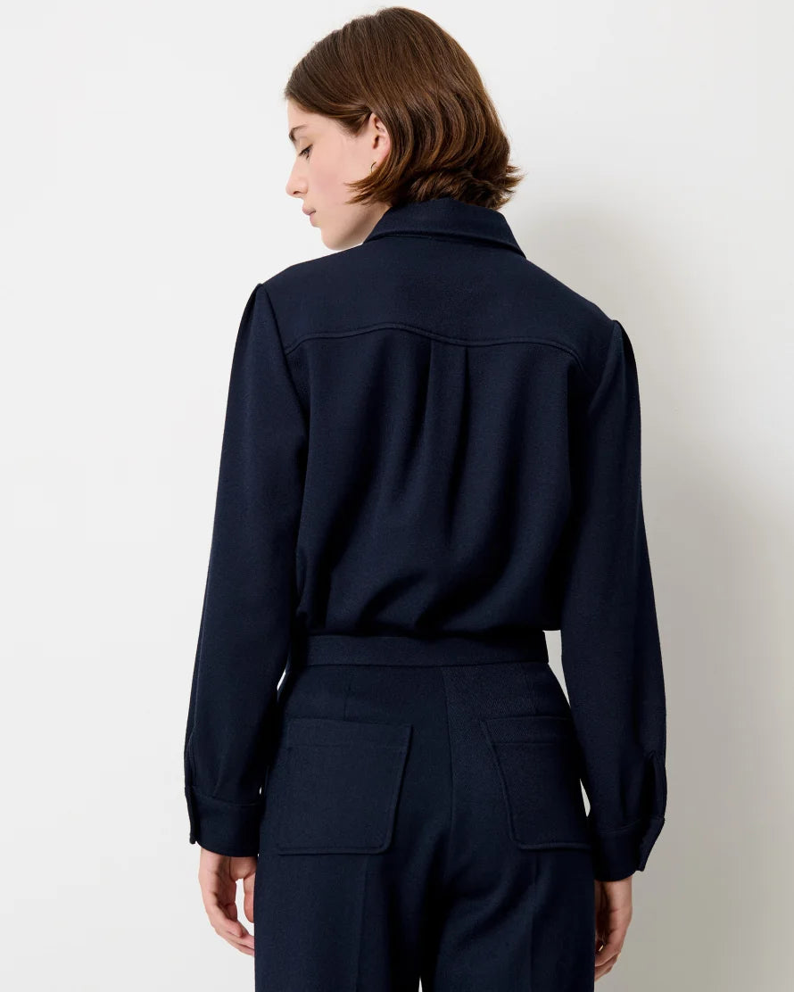 THEODORE navy shirt, Sessùn